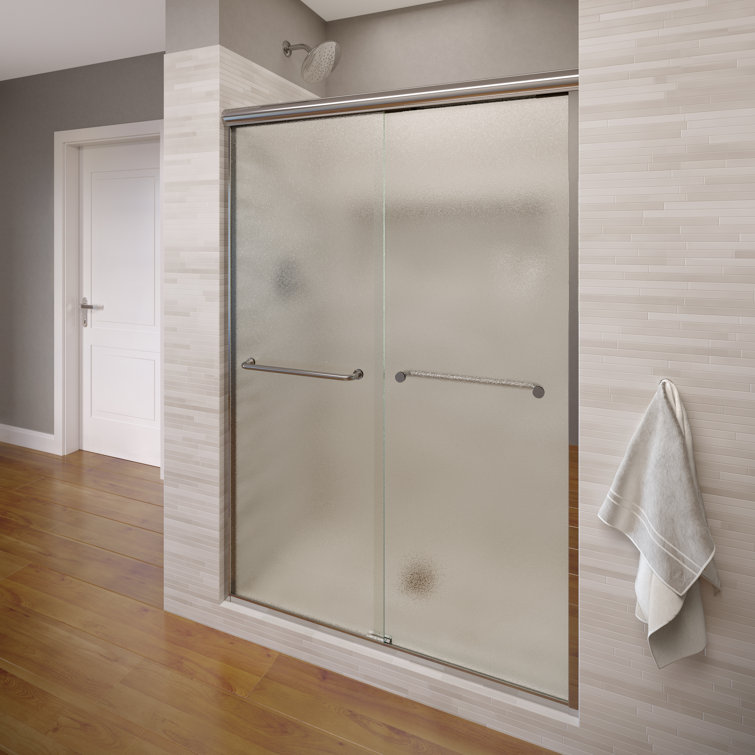 Basco Infinity 54.5" W x 70" H SemiFrameless Shower Door Wayfair